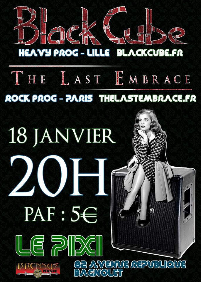The Last Embrace en concert au Pixi
