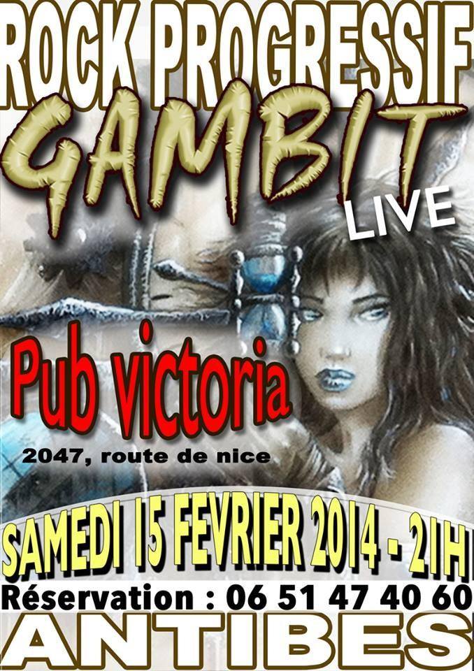 Gambit en concert le 15 février