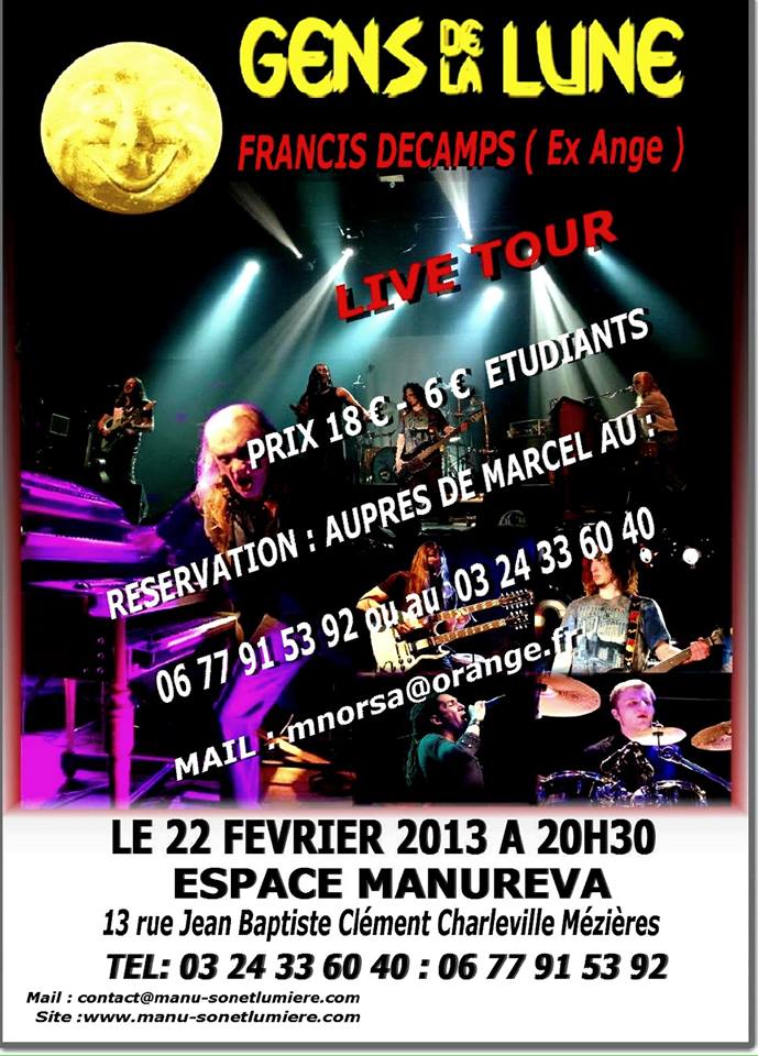 Gens de la Lune en concert le 22