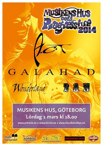 Galahad et A.C.T. en live à Göteborg