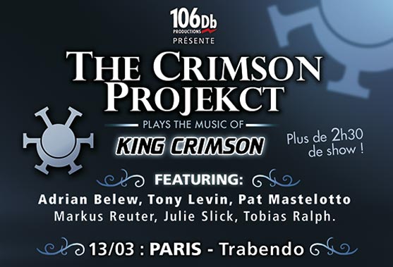 The Crimson Projekct au Trabendo