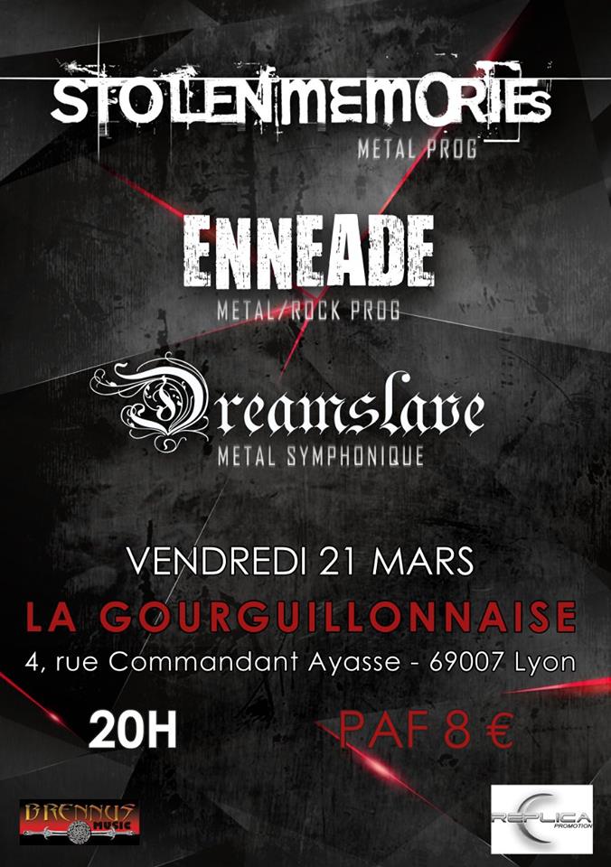 Stolen Memories et Enneade en concert à Lyon