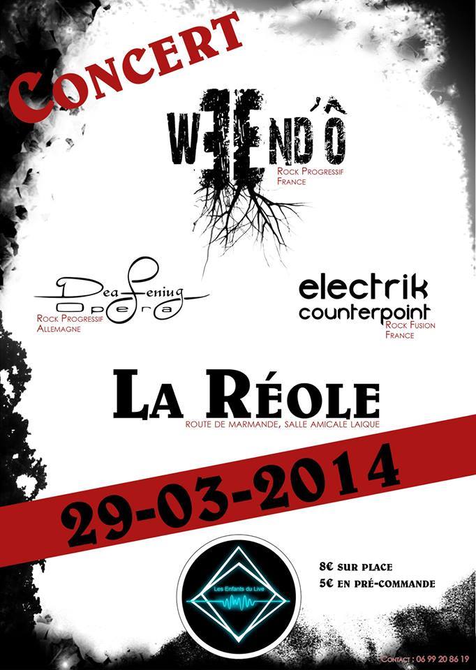 Concert de Weend'ô à la Réole