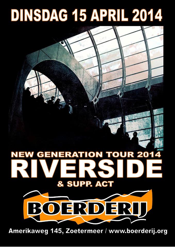 Riverside en concert le 15 avril