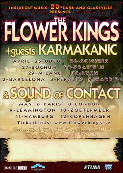 The Flower kings en tournée