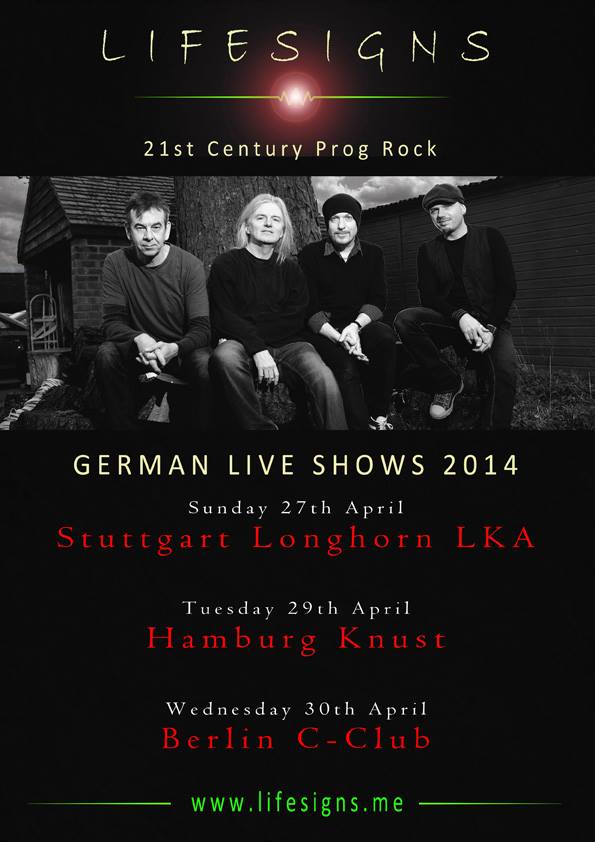 Lifesigns en concert en Allemagne