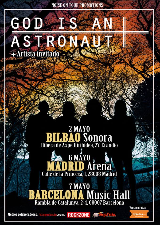 God is an Astronaut en Espagne