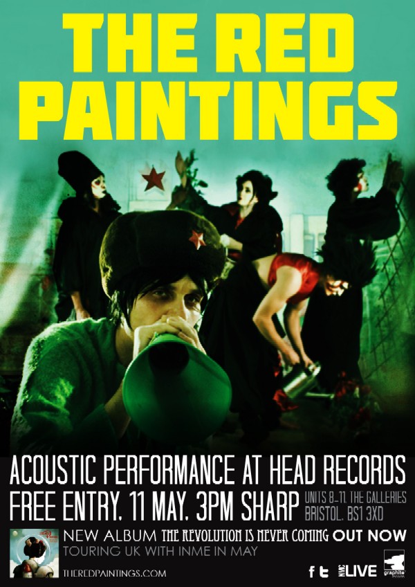 The Red Paintings en tournée