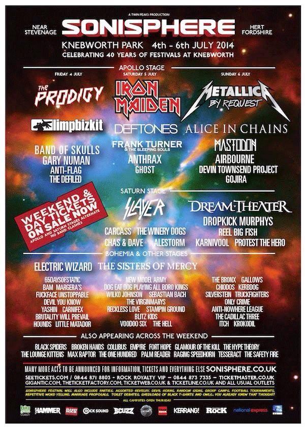 Dream Theater au Sonisphere