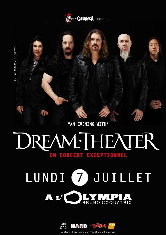 Dream Theater à l'Olympia