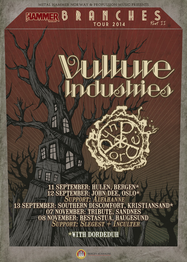Vulture Industries en tournée