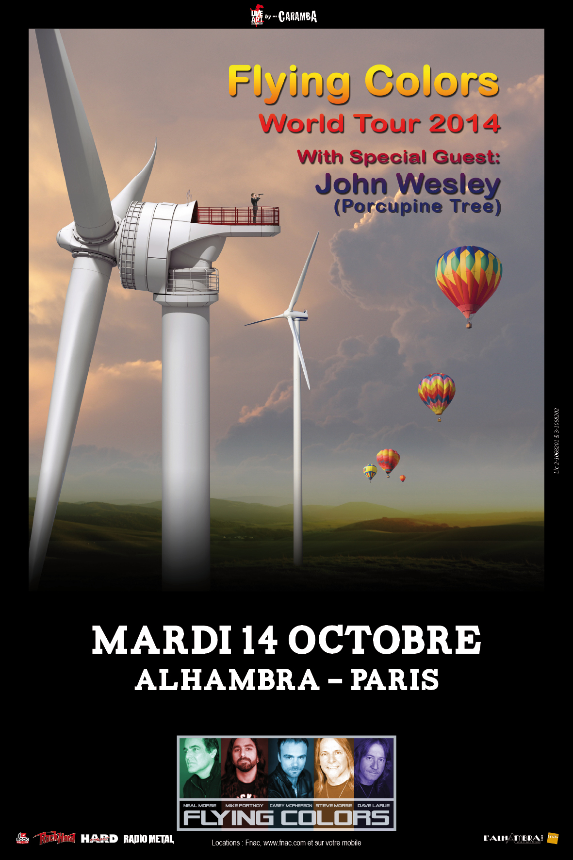 Flying Colors à L'Alhambra à Paris