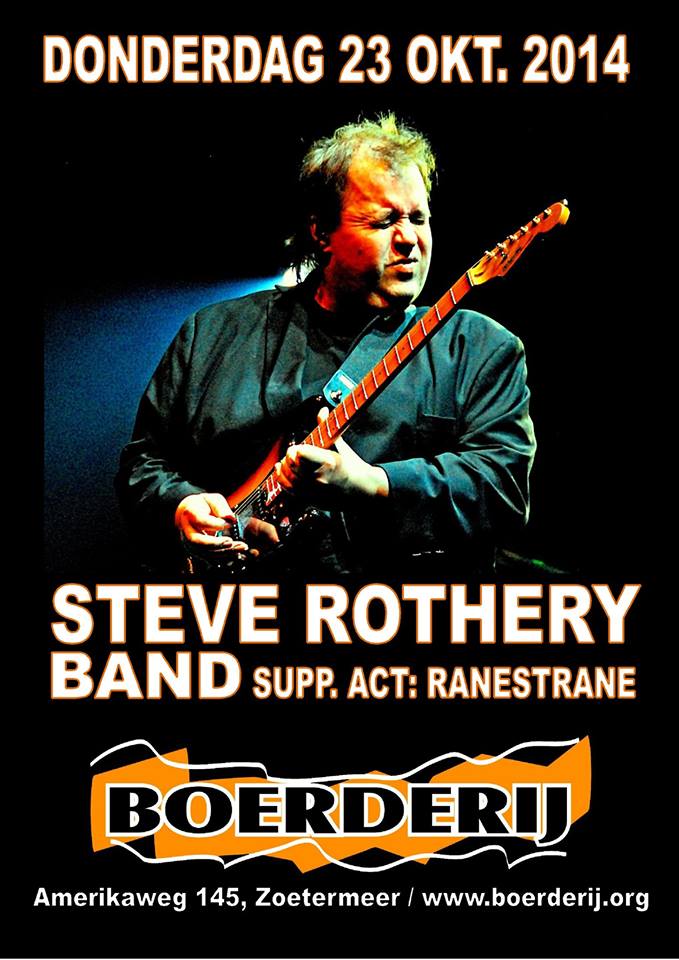 Steve Rothery en concert le 23 octobre