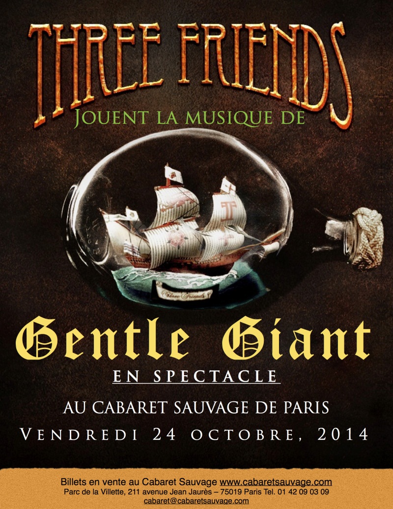 Three Friends en concert