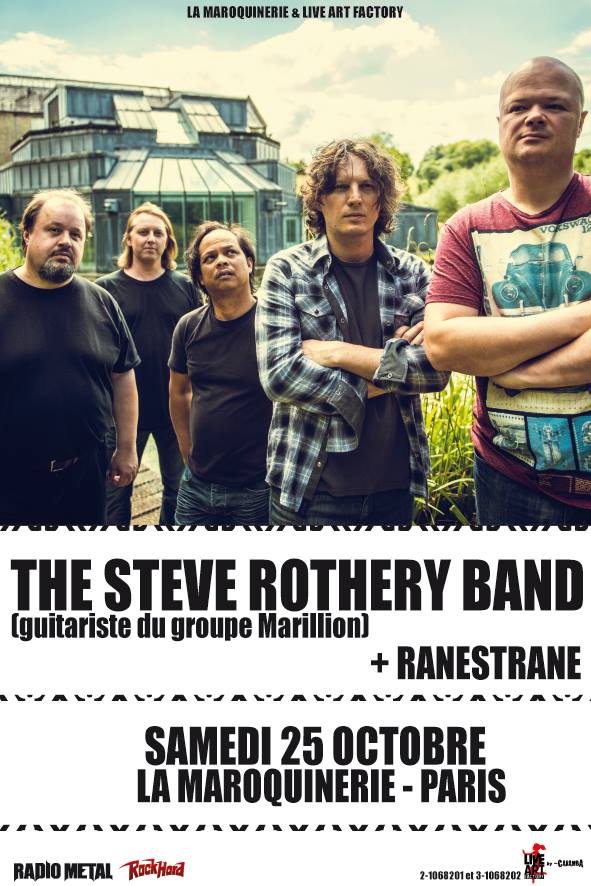 Steve Rothery à la Maroquinerie