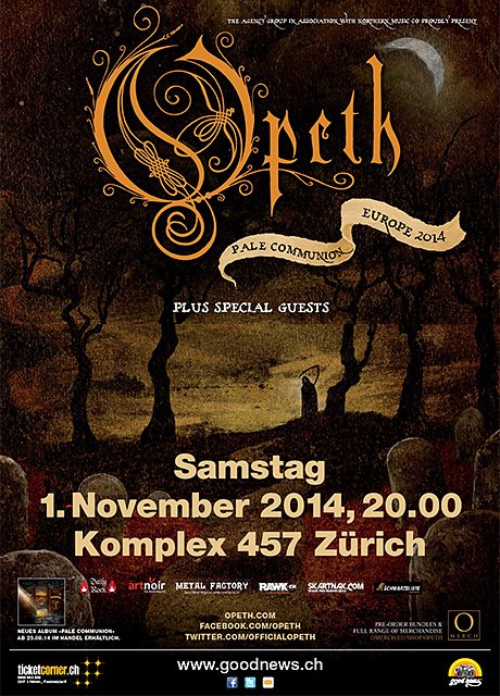 Opeth à Zurich