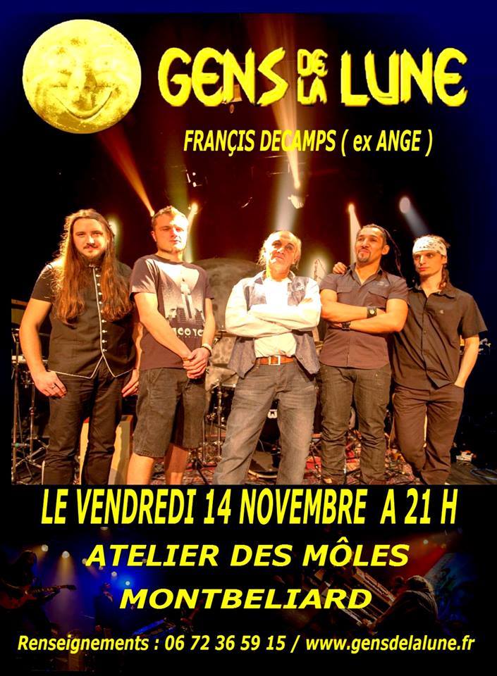 Gens de la Lune en concert à Montbéliard