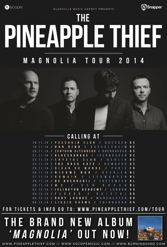 The Pineapple Thief en tournée