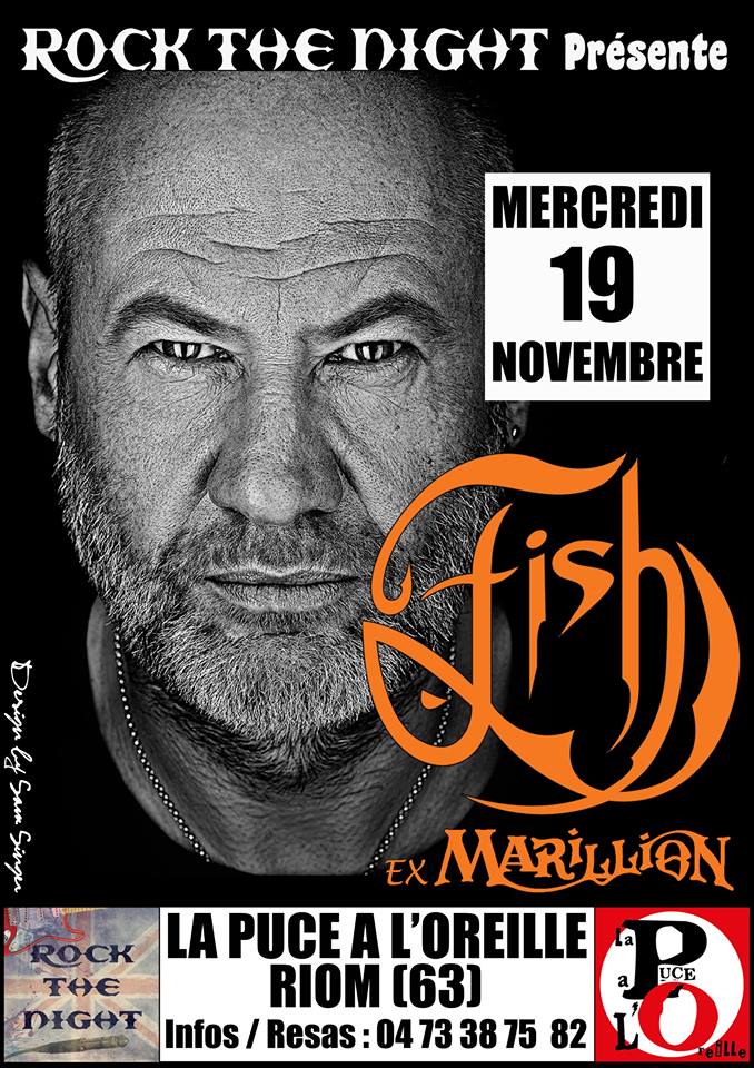 Fish en concert à Riom
