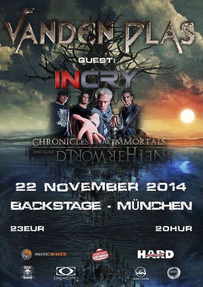 Vanden Plas et Incry en live