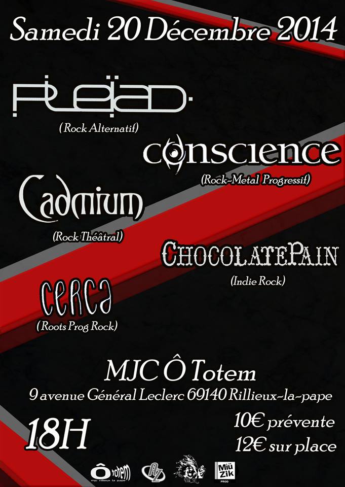 Conscience au Totem samedi soir