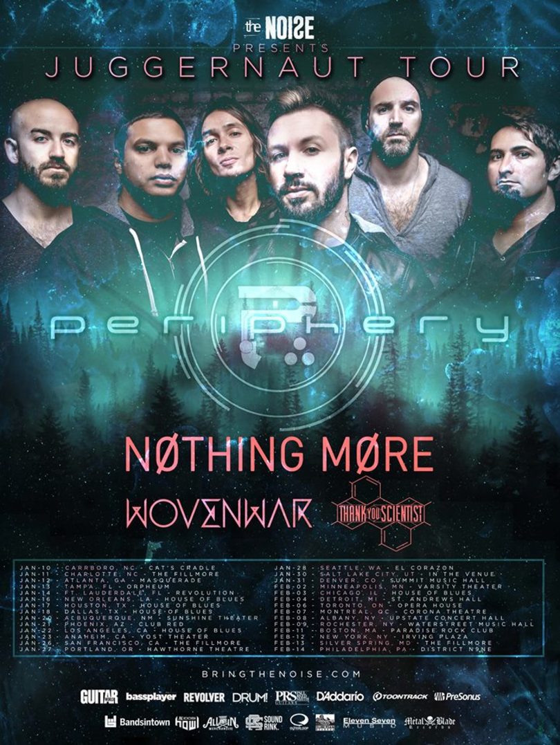 Periphery en tournée