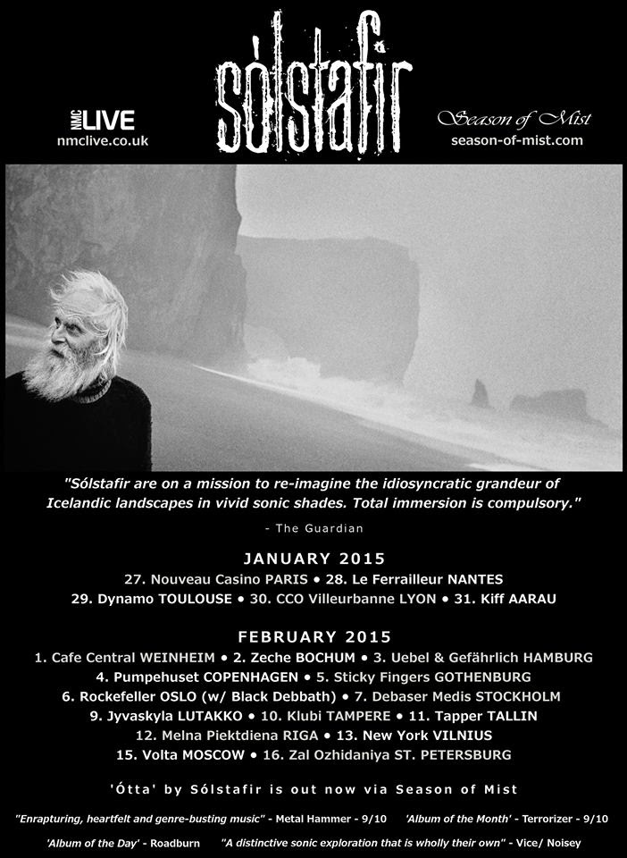 Solstafir revient en 2015