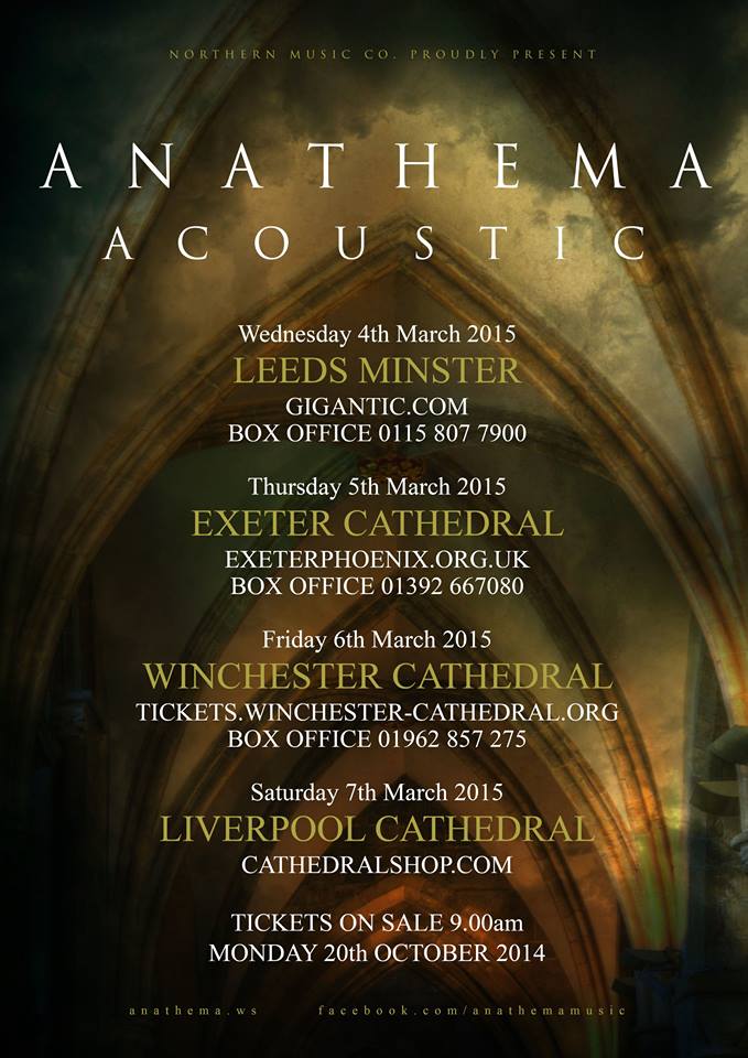 Anathema en acoustique