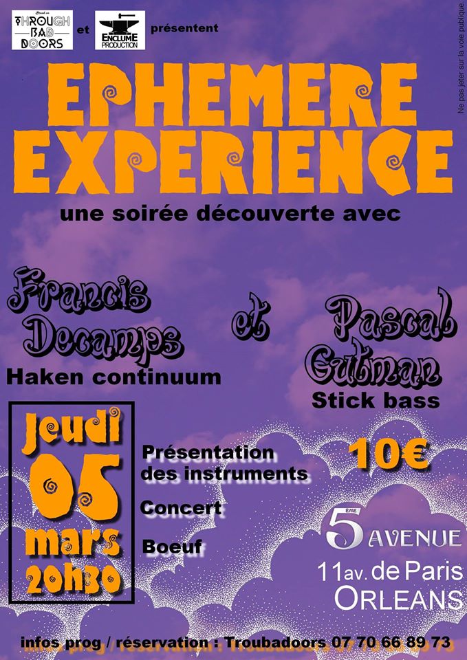 Ephémère Expérience