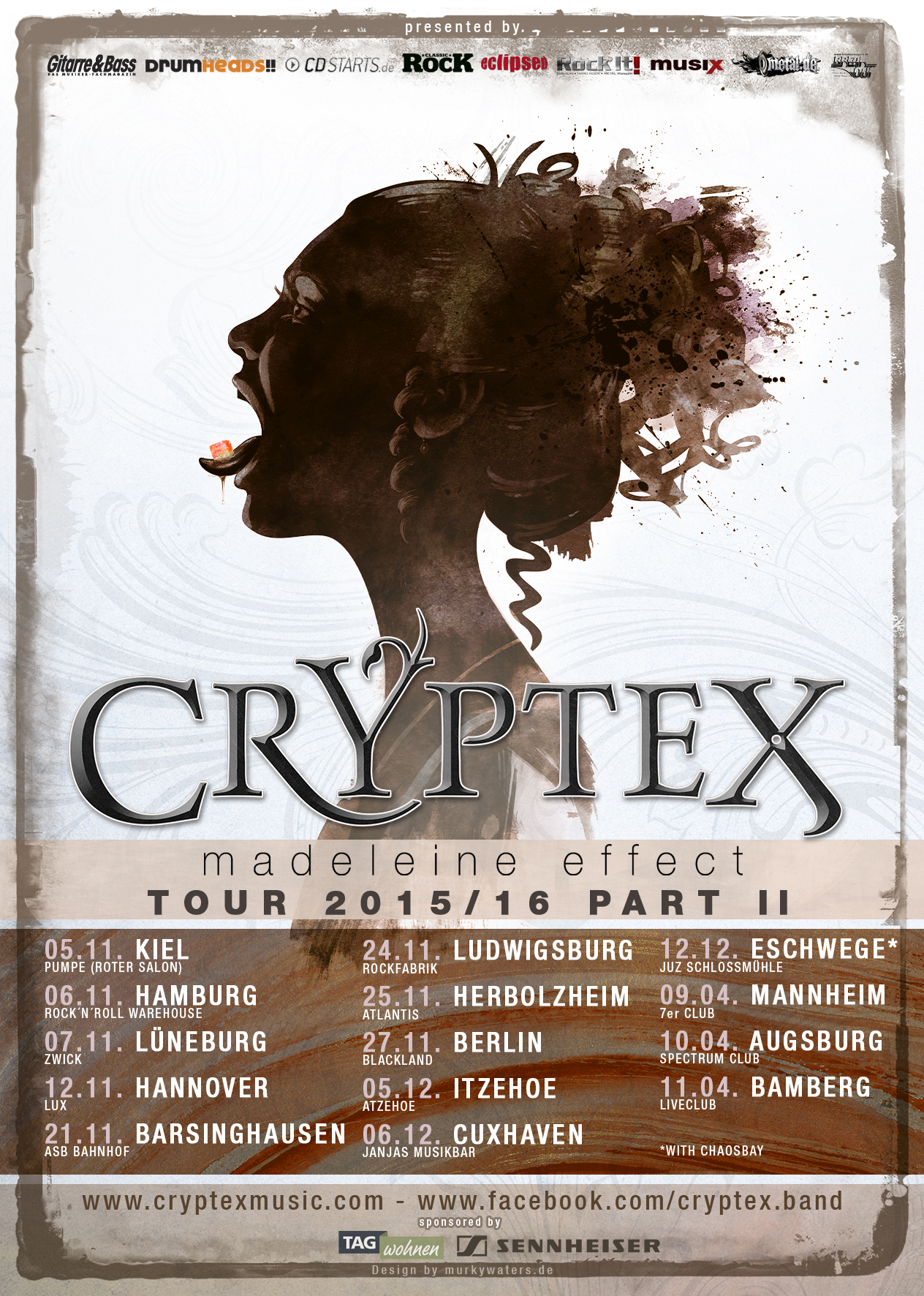 Cryptex en tournée