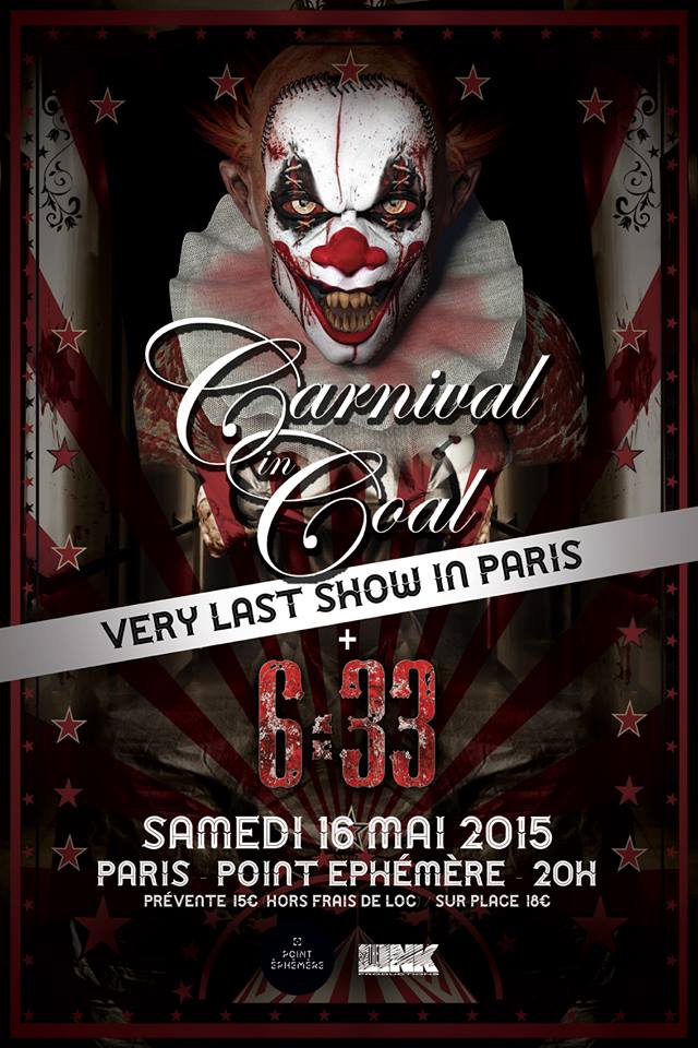 633 en concert le 16 mai à Paris