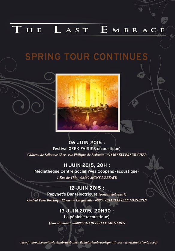 De nouvelles dates pour The Last Embrace
