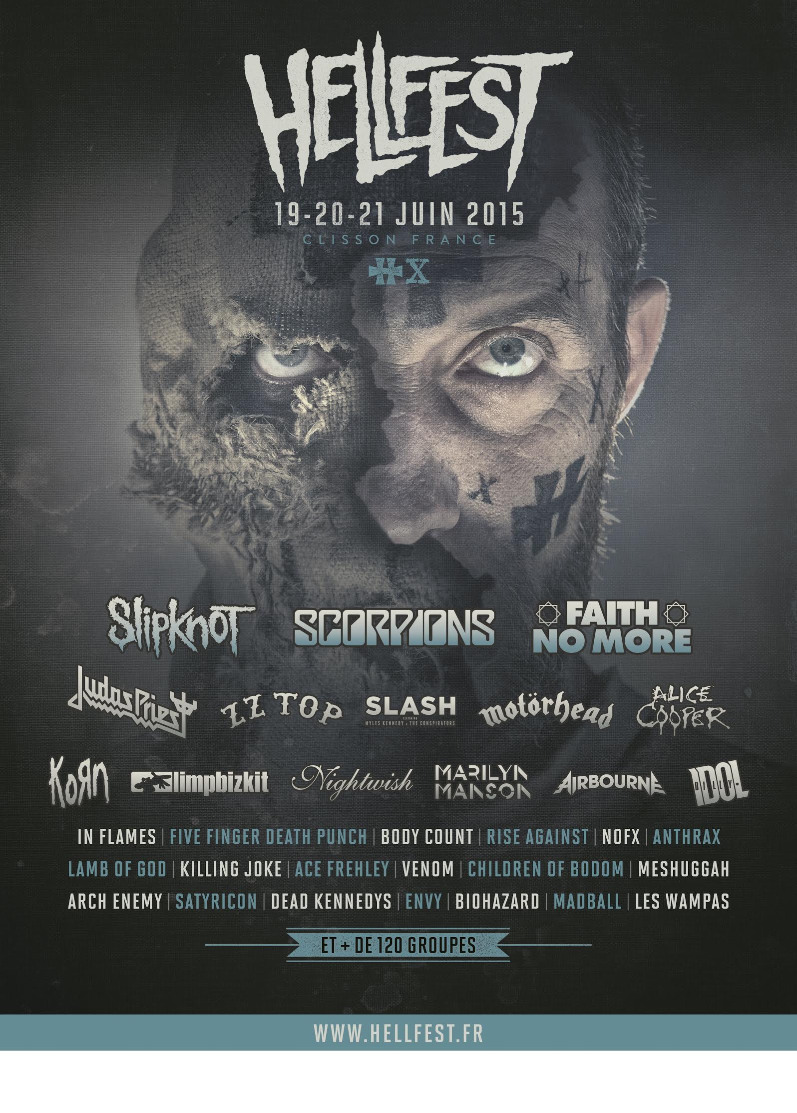 Ordre de passage des groupe au Hellfest