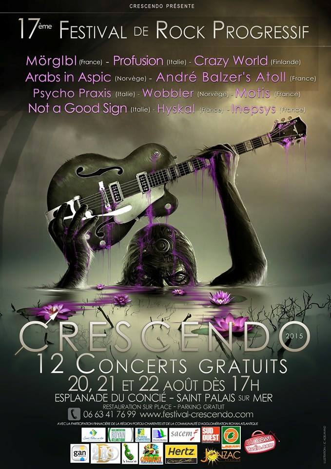 L'affiche du festival crescendo