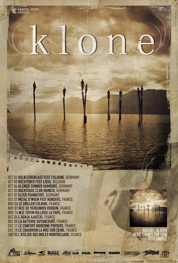 Nouvelles dates pour Klone