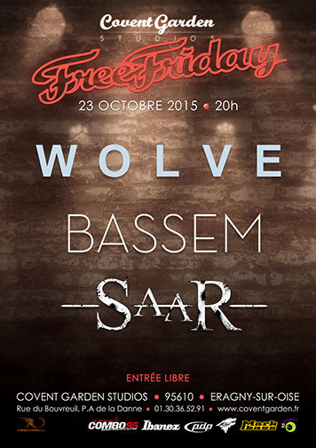 Wolve en concert le 23 octobre