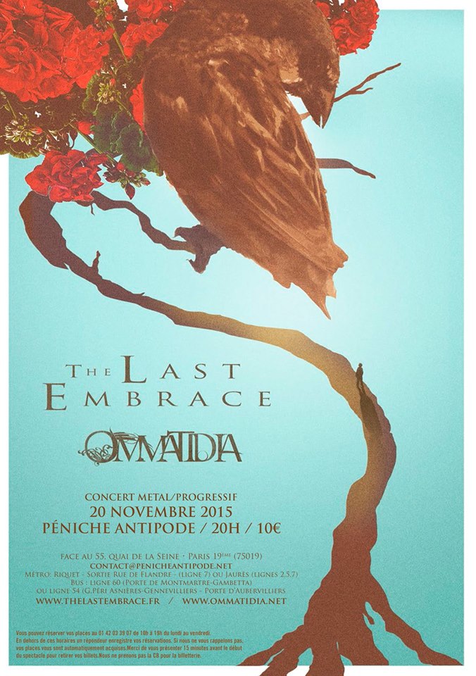 Concert The Last Embrace maintenu ce soir