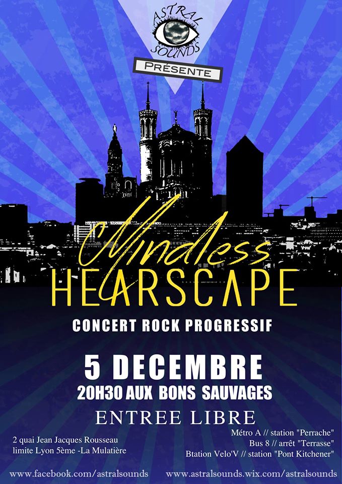 Mindless et Hearscape à Lyon samedi