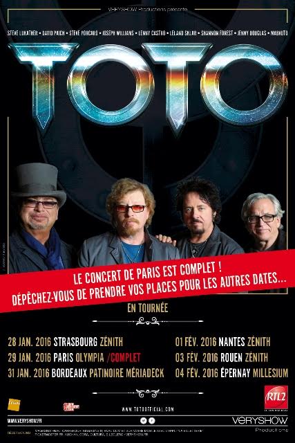 Toto en tournée en France