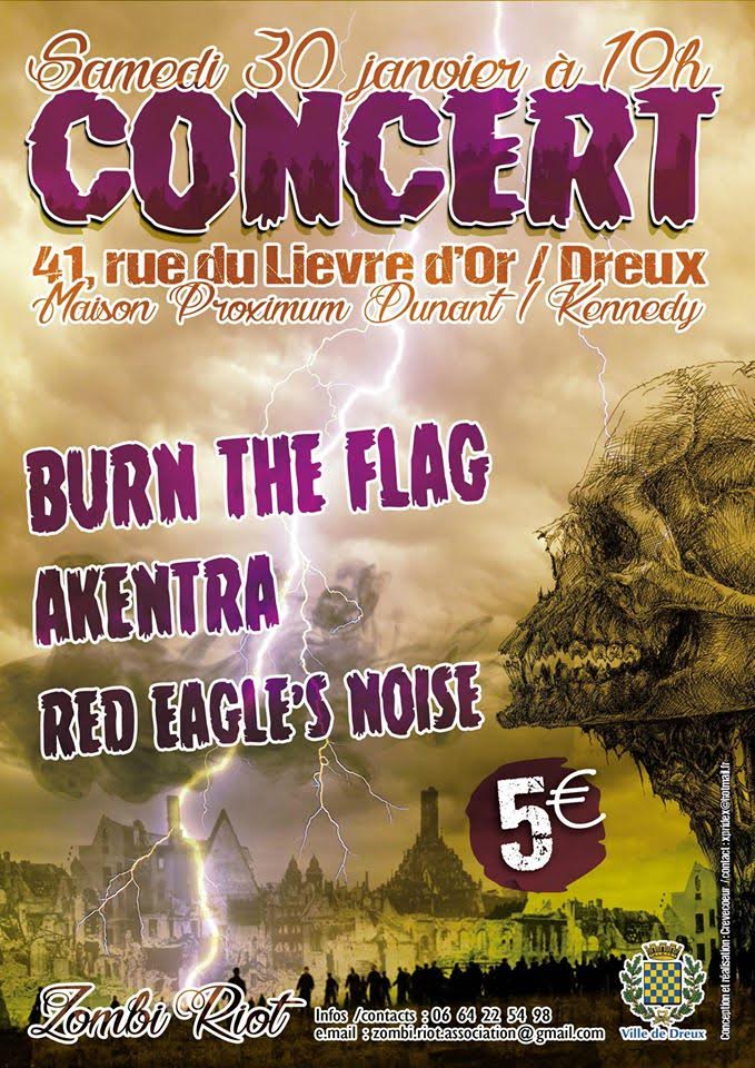 Akentra en concert à Dreux