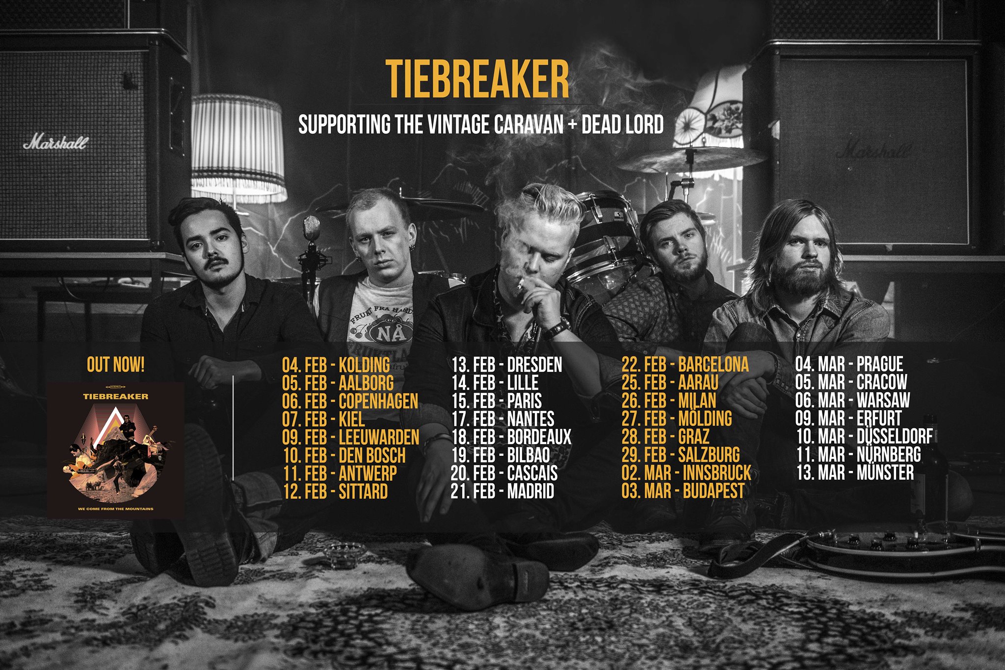 Tiebreaker en tournée