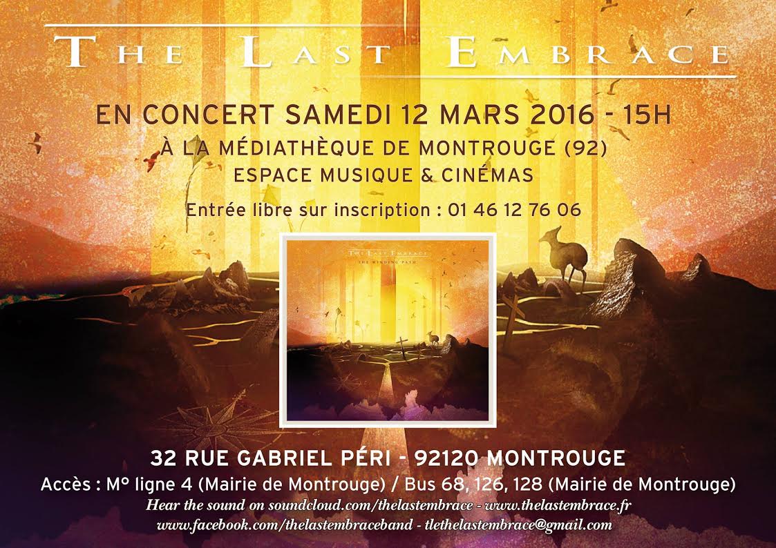 The Last Embrace en concert gratuit