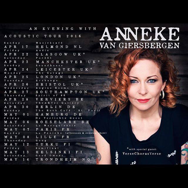 Anneke en acoustique
