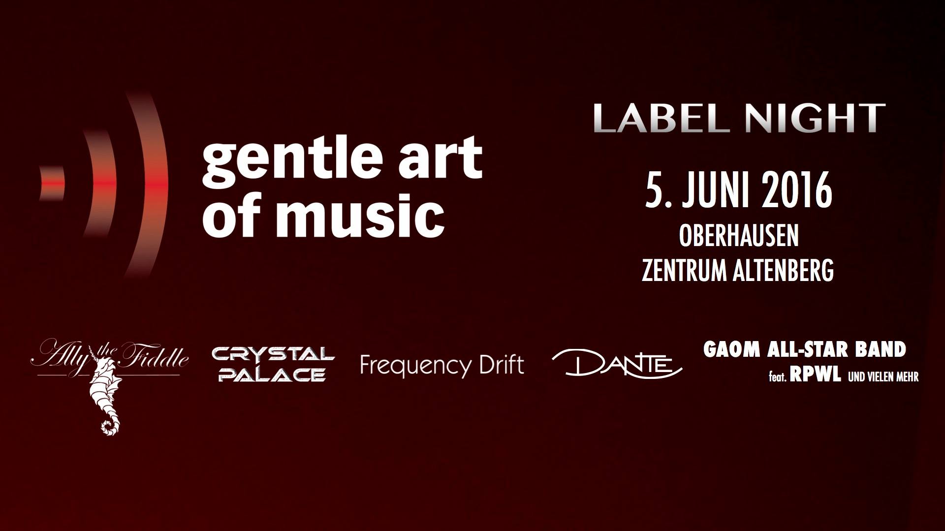 Gentle Art Of Music Night