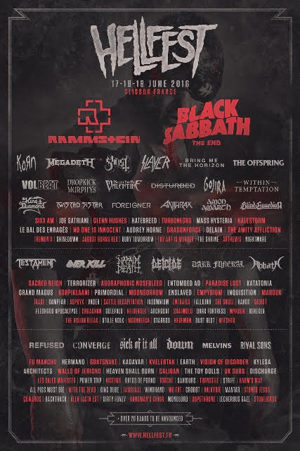 Affiche du Hellfest
