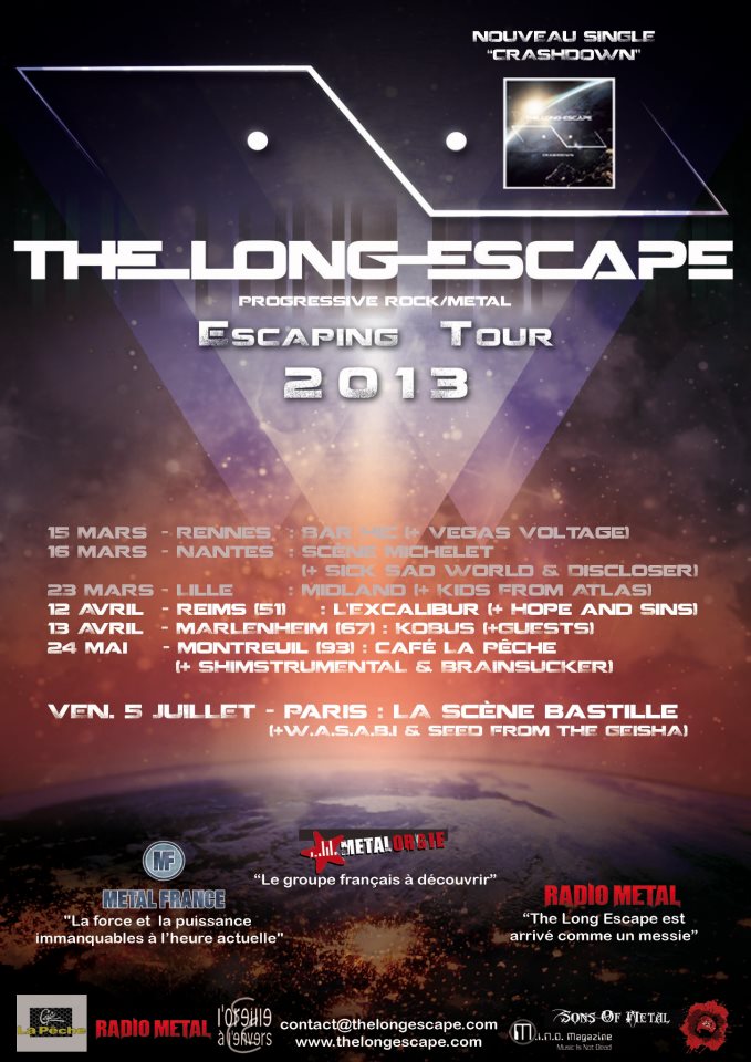 The Long Escape au Kobus ce soir