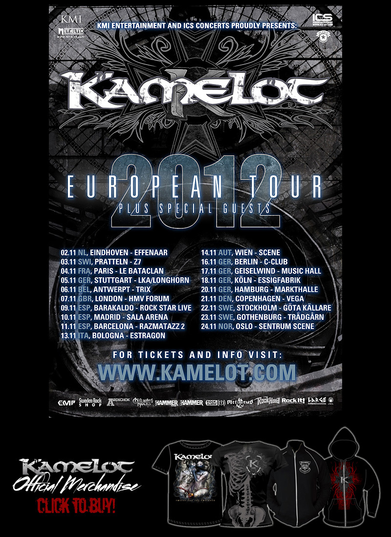 Tournée européenne de Kamelot