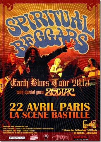 Spiritual Baggars à la scène Bastille