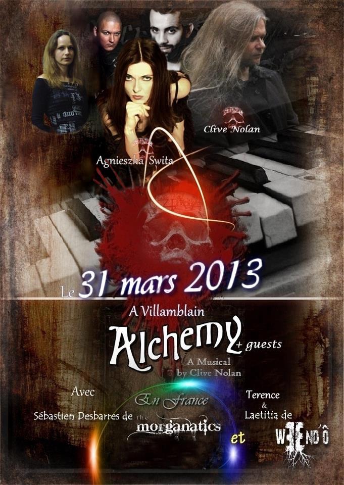 Alchemy le 31 mars en France