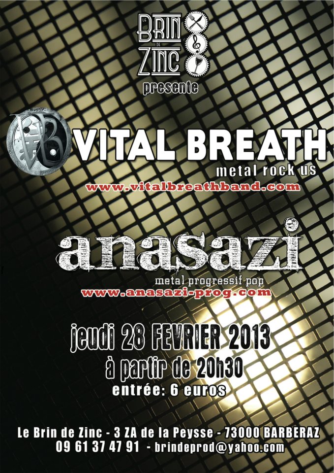 anasazi en concert le 28 février prochain